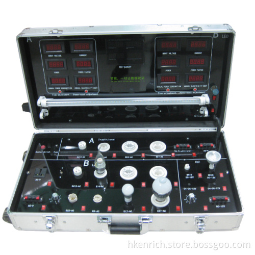 LED Demo Case with Multi-Function Meter